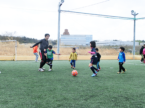 親子サッカースクール写真1